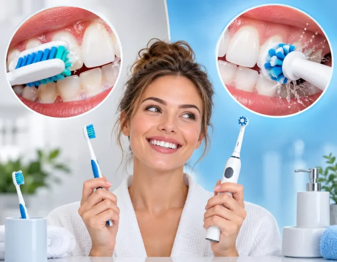 Electric or Manual Toothbrush