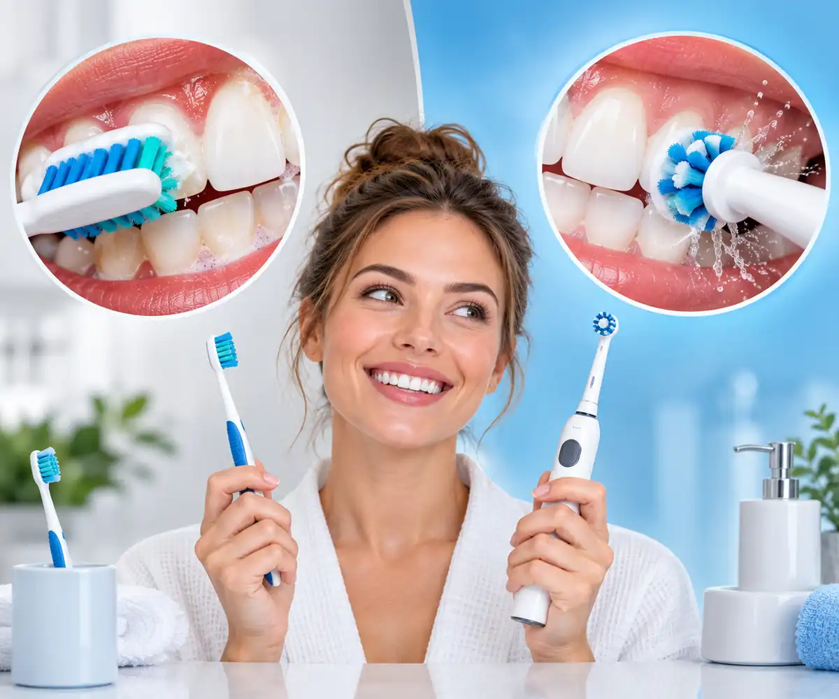 Electric or Manual Toothbrush
