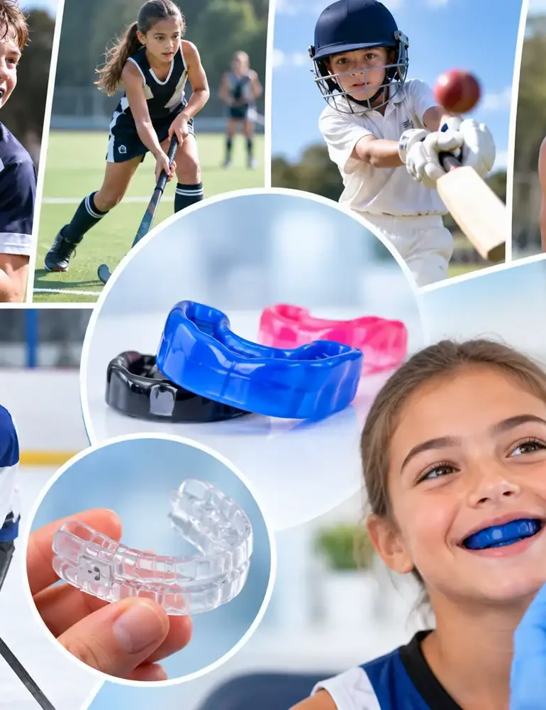 Play it safe, Wear a mouthguard